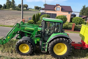 John Deere 6830,ładowacz czołowy John Deere 683