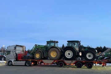 Naczepa rozciągana platforma goldhofer