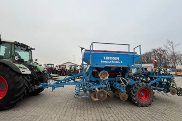Agregat uprawowo siewny lemken compact solitair 9