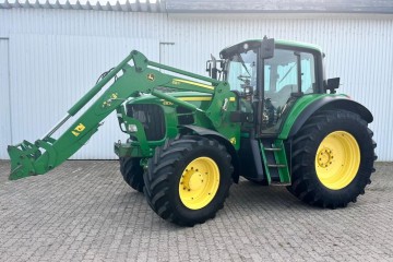 John Deere 6830,ładowacz czołowy John Deere 683