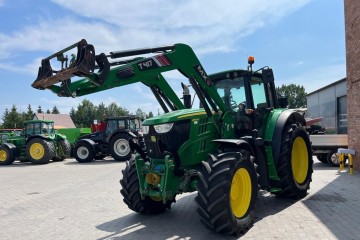 John Deere 6170M tuz wom ładowacz czolowy
