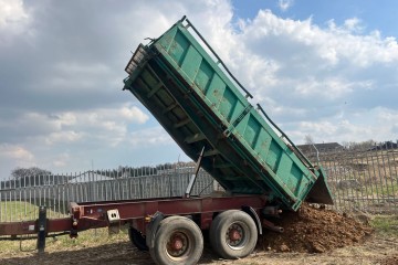 Przyczepa tandem wywrotka